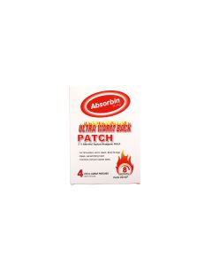 Absorbine Ultra Warm Back Patch 4 Pieces