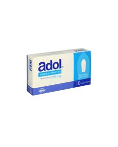 Adol 250 Mg 10 Suppositories