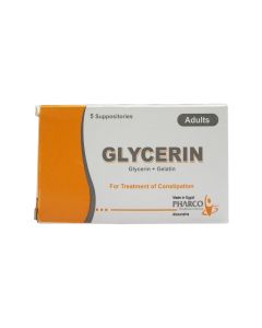 Glycerin Adults 5 Suppositories