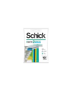 Schick Exacta 2 Colours 10 Pieces- W304170900