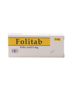 Folitab 5 Mg 30 Tablets