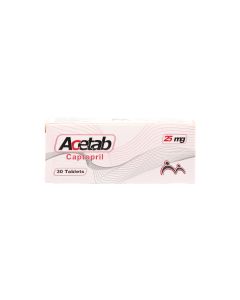 Acetab 25 Mg 30 Tablets