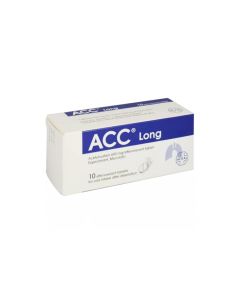 ACC Long 600 Mg 10 Effervescent Tablets