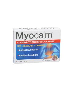 3Chenes Myocalm Muscle Contractions 30 Capsules