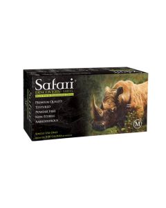 Safari Latex Medical Gloves - Medium